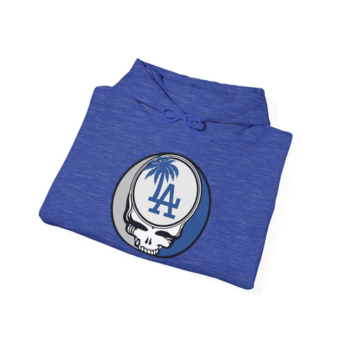 Grateful Dead - Los Angeles Dodgers Grateful Dead Unisex Heavy Blend Hoodie - StealieShop